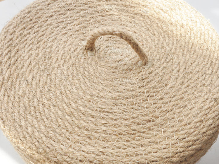 Panier tressé avec couvercle, 3 tailles