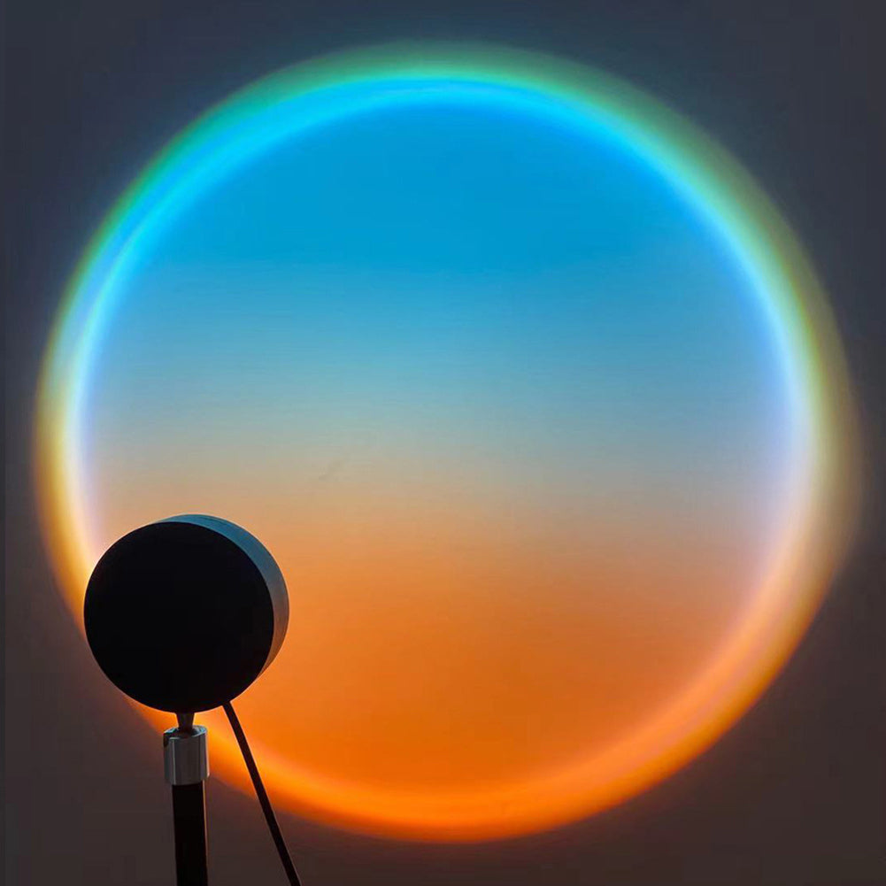 Lampe coucher de soleil, projecteur d'ambiance USB