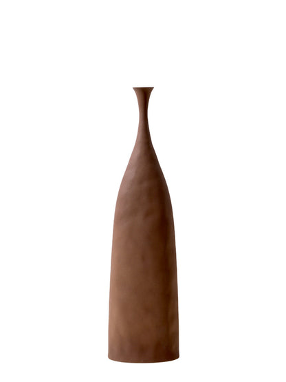 Vase soliflore en céramique artisanale, style nordique