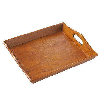 Plateau de service rétro en bois