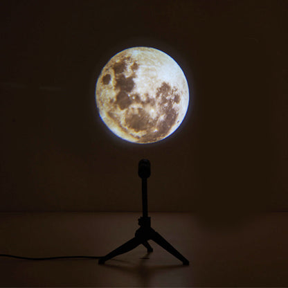 Lampe projecteur lune ou terre, veilleuse d'ambiance