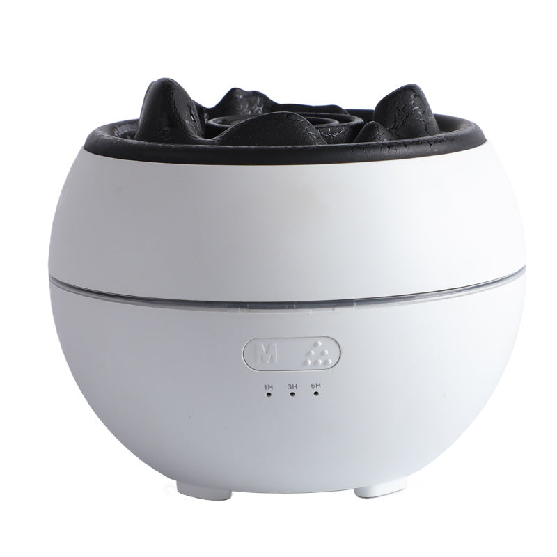 Diffuseur d'huiles essentielles effet flamme, minuterie