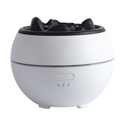 Diffuseur d'huiles essentielles effet flamme, minuterie