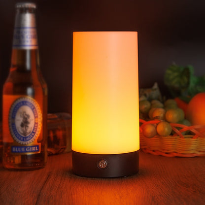 Lampe de table LED sans fil, variateur tactile