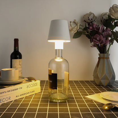 Lampe de table sans fil au design sablé