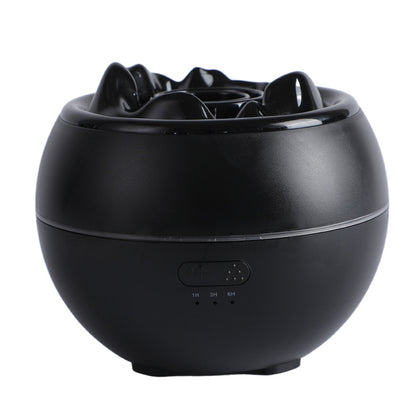 Diffuseur d'huiles essentielles effet flamme, minuterie