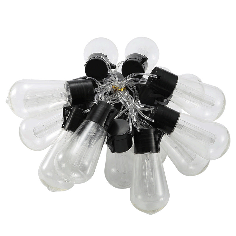 Guirlande guinguette solaire, ampoules gouttes