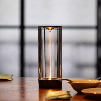 Lampe de chevet magnétique sans fil, filament lumineux